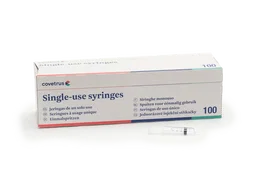 Covetrus Jeringa Desec 3 Cuerpos Cono Excentrico 5 mL 100 Unidades